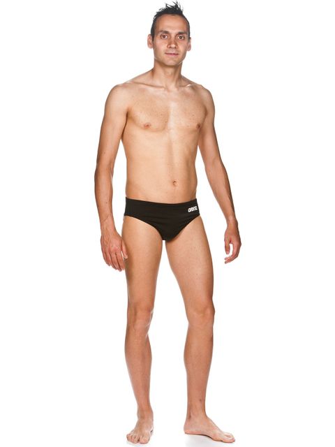 Arena Solid Black Mens Briefs