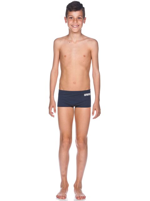 Arena Boys Solid Navy Squared Short
