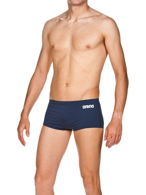 Arena Solid Navy Squared Mens Short 
