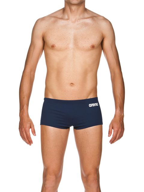 Arena Solid Navy Squared Mens Short 