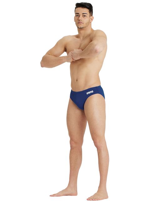 Arena Solid Swim Briefs - Navy