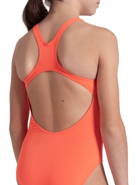 Arena Solid Swim Pro One Piece Girls - Coral