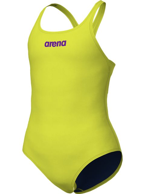 Arena Solid Swim Pro One Piece Girls - Green