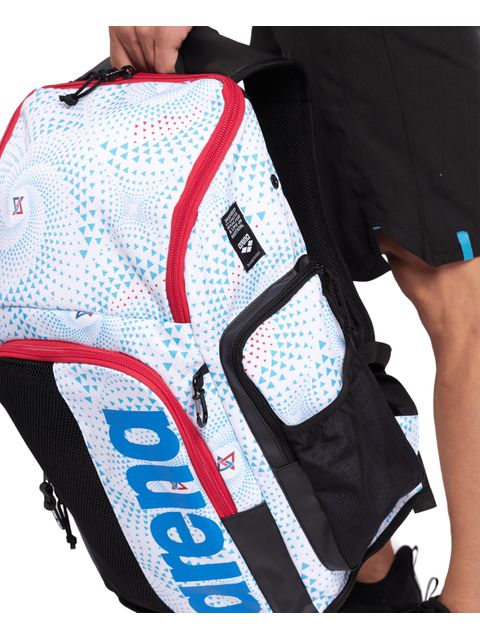 Arena Spiky 3 Backpack 45L - Fireflow White