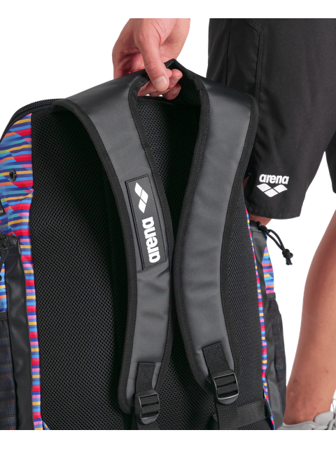 Arena Spiky 3 Backpack 45L - Racing Stripes