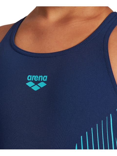 Arena Swim Pro Back One Piece - Streak Navy