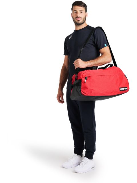 Arena Team Duffle Bag 40L - Red Melange