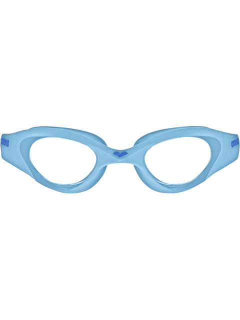 Arena The One Junior Clear Goggles - Cyan & Navy
