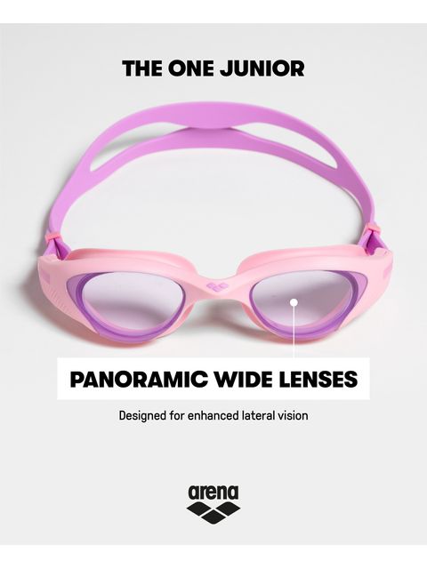 Arena The One Junior Tinted Goggles - Lime