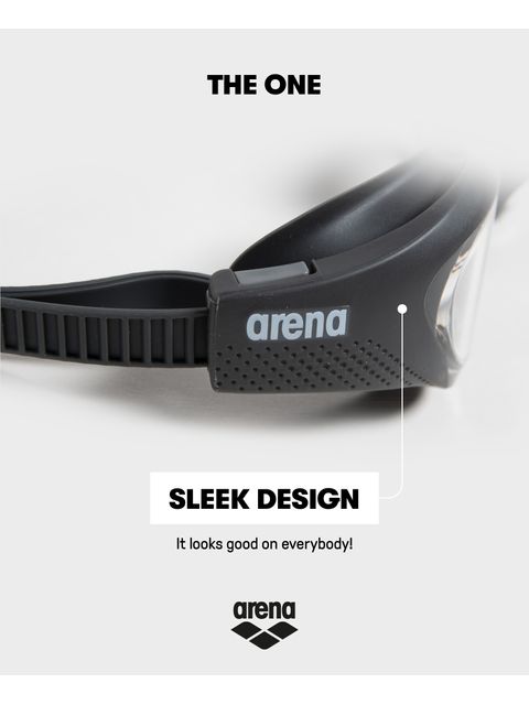 Arena The One Smoke Goggles - White & Red