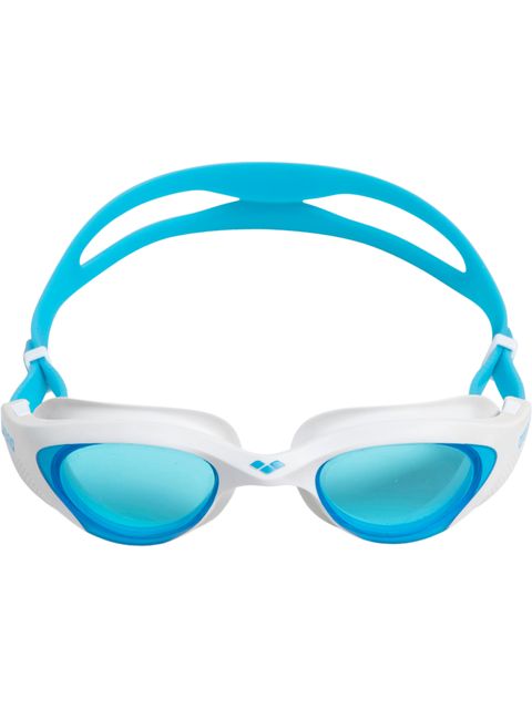 Arena The One Tinted Goggles - White & Blue