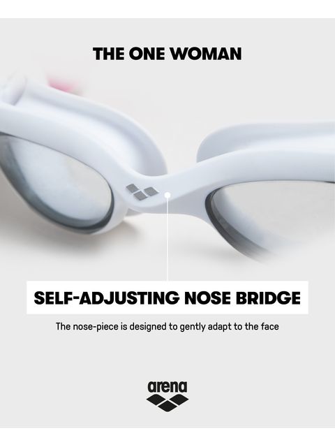 Arena The One Woman Smoke Goggles - White