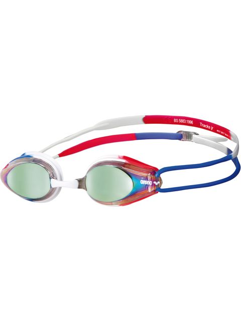 Arena Tracks Mirrored Goggles - Blue & Red