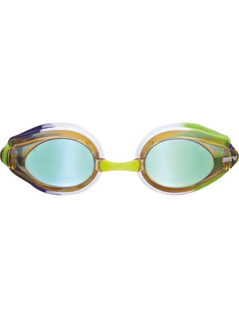 Arena Tracks Mirrored Goggles - Violet, Green & White