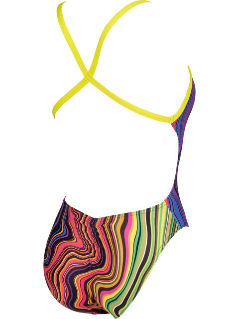 Arena X Criss Cross Back One Piece - Marbelized