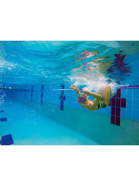 AMANZI Axion Pink & Purple Mirrored Lens Goggles