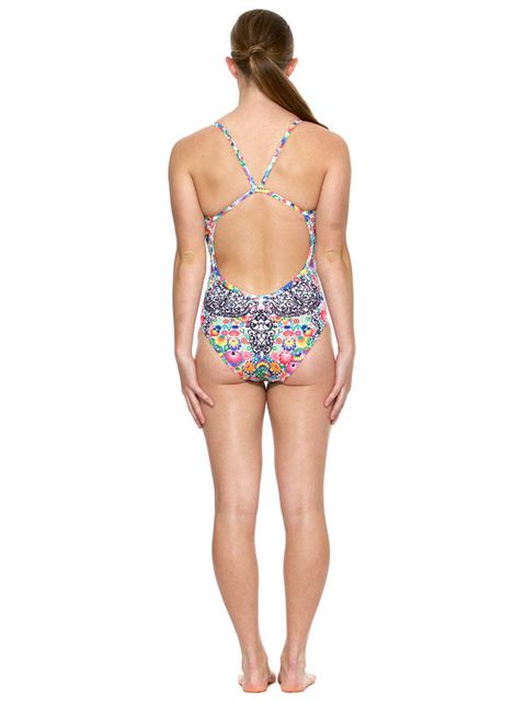 AMANZI Secret Garden Girls One Piece Back