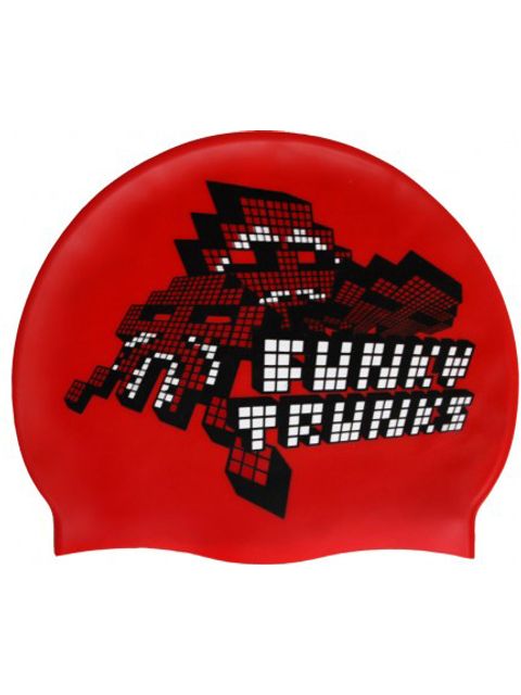 Funky Trunks Atari Attack Silicone Swim Cap
