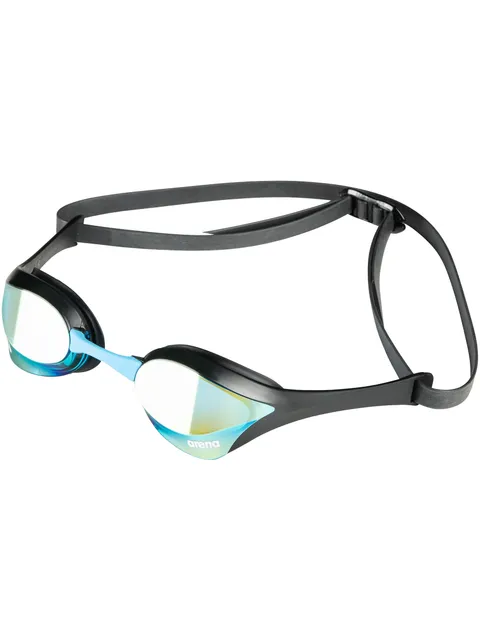 Arena Cobra Ultra Swipe Mirror Goggles - Aqua/Black