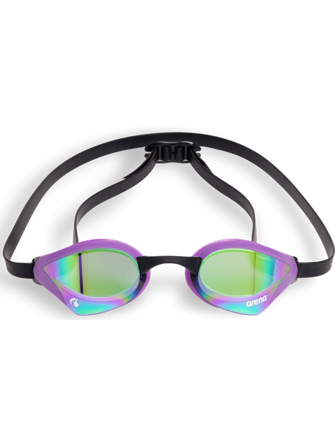 Arena Cobra Core Swipe Goggles - Emeral Mirror/Plum/Black