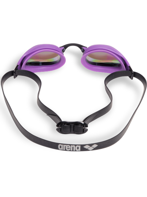 Arena Cobra Core Swipe Goggles - Emeral Mirror/Plum/Black