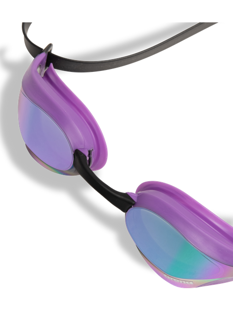 Arena Cobra Core Swipe Goggles - Emeral Mirror/Plum/Black