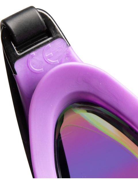 Arena Cobra Core Swipe Goggles - Emeral Mirror/Plum/Black