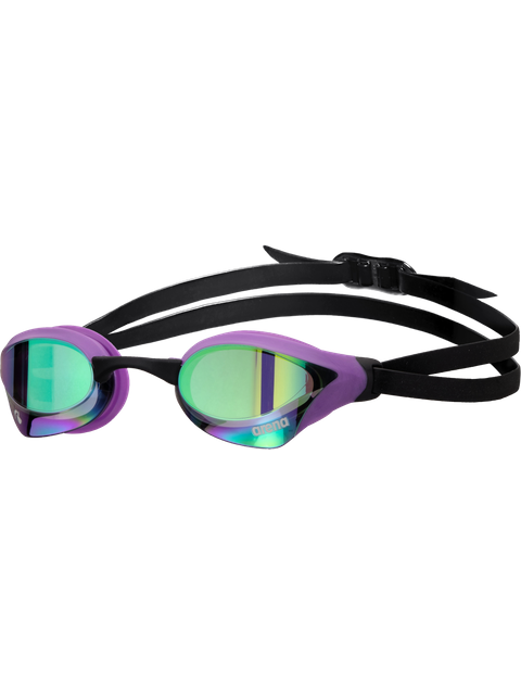 Arena Cobra Core Swipe Goggles - Emeral Mirror/Plum/Black