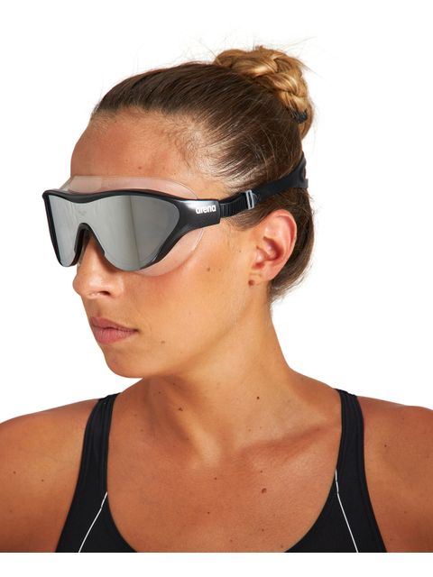 Arena The One Swim Mask - Silver Mirror/Black/Black