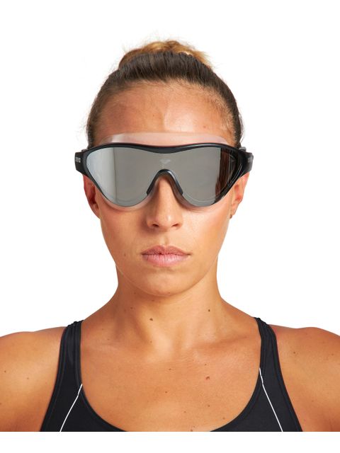 Arena The One Swim Mask - Silver Mirror/Black/Black
