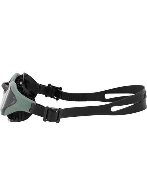 Arena Air Bold Swipe Goggles - Smoke/Dark Olive/Black