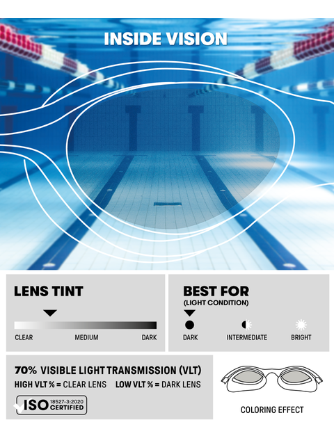 Arena The One Plus Goggles - Light Smoke/Black