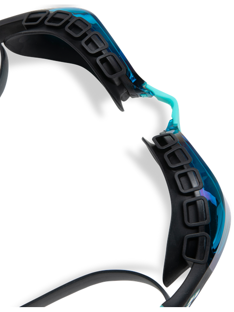 Arena Air Sonic Goggles - Aqua Mirror/Black