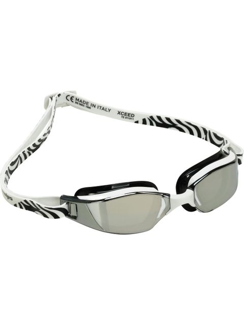 Michael Phelps Xceed Goggles - Silver Mirror/White/Black