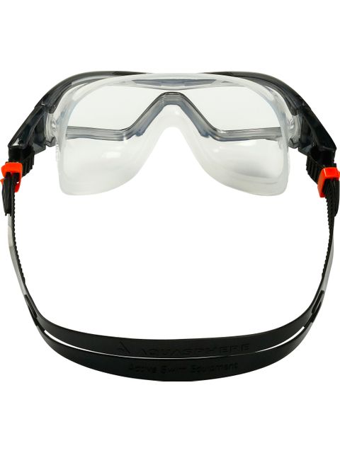 Aqua Sphere Vista Pro Swim Mask - Clear/Dark Grey/Black