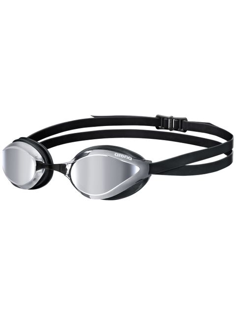 Arena Python Goggles - Silver Mirror/Black