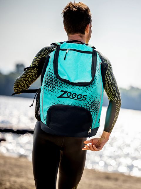 Zoggs Planet Backpack - Turquoise/Black