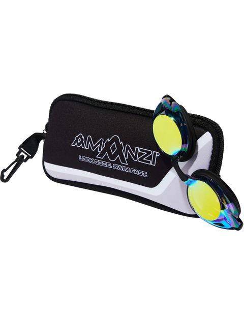 AMANZI Axion Goggles - Graphite Mirror/Black