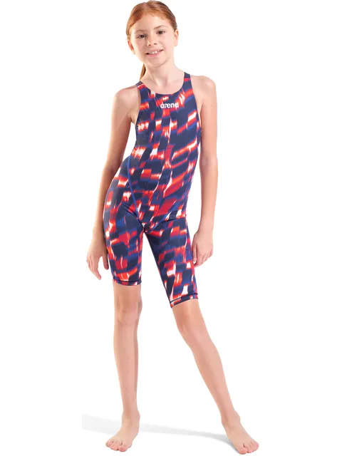 Arena Powerskin ST NEXT Junior Kneelength Limited Edition - Red/White/Blue
