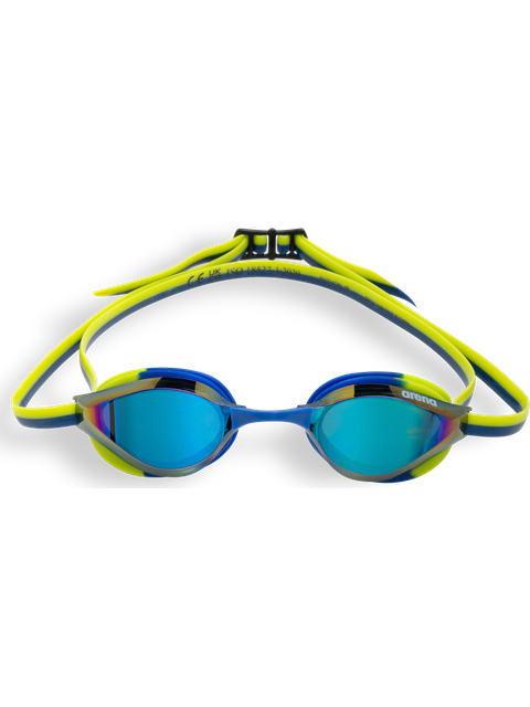 Arena Python Junior Goggles - Blue Mirror/Blue