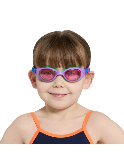 Zoggs Little Sonic Air Goggles - Pink Tint/Pink/Blue