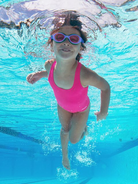 Zoggs Little Sonic Air Goggles - Pink Tint/Pink/Blue