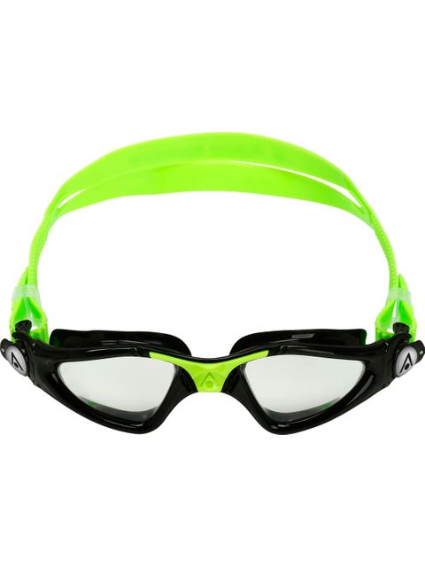 Aqua Sphere Kayenne Junior Goggles - Clear/Black/Bright Green