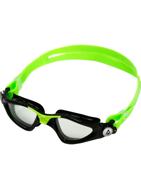 Aqua Sphere Kayenne Junior Goggles - Clear/Black/Bright Green