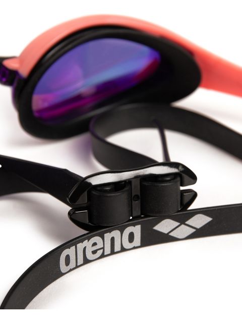 Arena Cobra Ultra Swipe Goggles - Violet Mirror/Coral