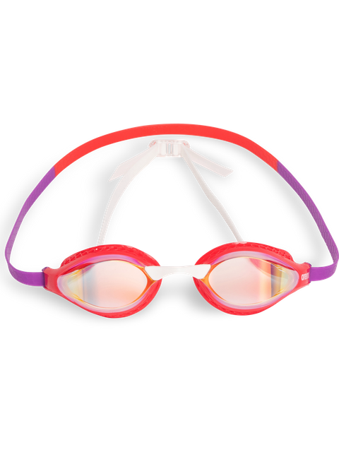 Arena Airspeed Goggles - Yellow Copper Mirror/Coral