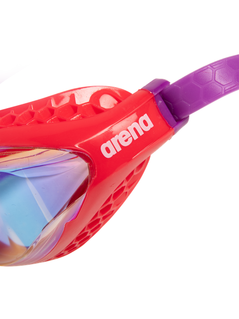 Arena Airspeed Goggles - Yellow Copper Mirror/Coral