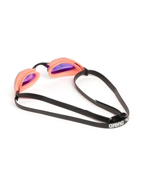 Arena Cobra Core Swipe Goggles - Violet Mirror/Coral