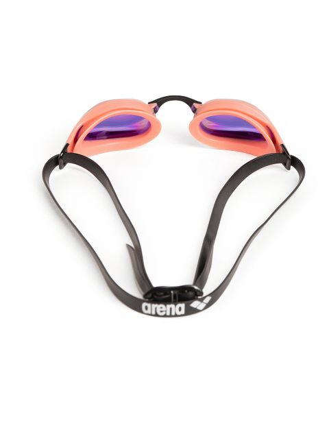 Arena Cobra Core Swipe Goggles - Violet Mirror/Coral