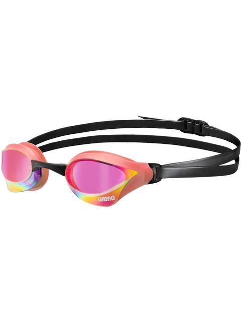Arena Cobra Core Swipe Goggles - Violet Mirror/Coral